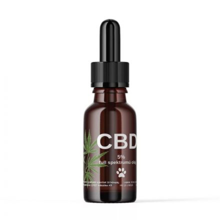 Quebeck CBD Pet 5% Full spektrumú olaj 20ml