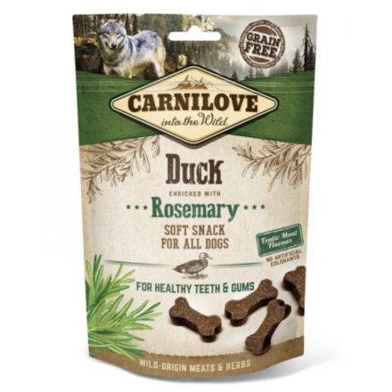 Carnilove Dog Semi Moist Snack kacsa rozmaringgal 200g