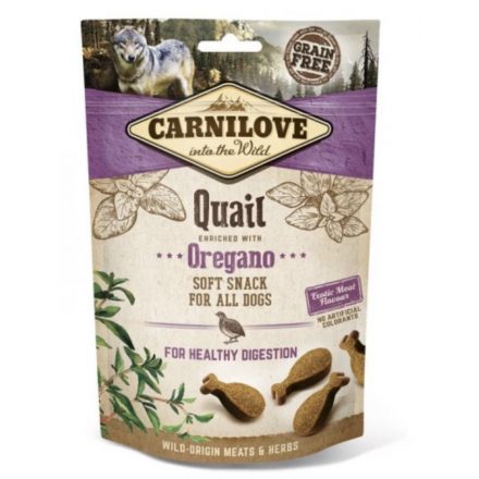 Carnilove Dog Semi Moist Snack fürj oregánóval 200g