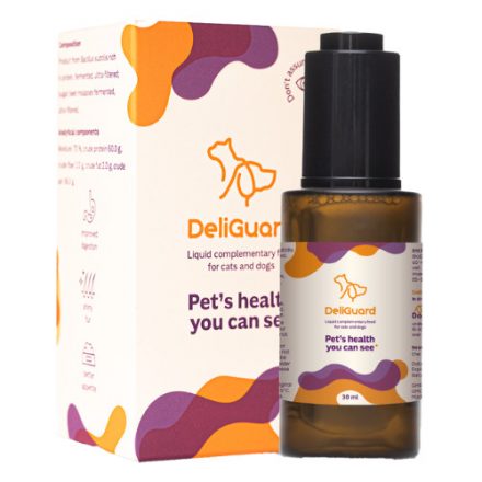 DeliGuard (posztbiotikum) kutyáknak és macskáknak 30 ml