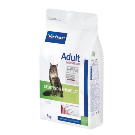 Virbac Adult with Salmon Neutered & Entire Cat 3 kg