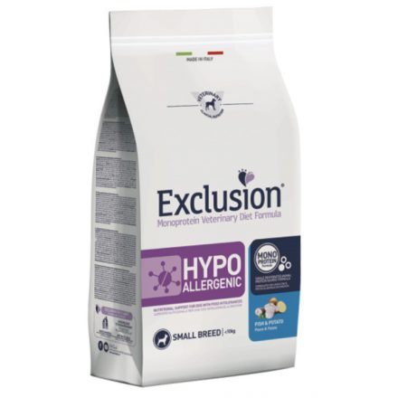 Exclusion Canine Hypoallergenic Fish & Potato Small Breed 2kg