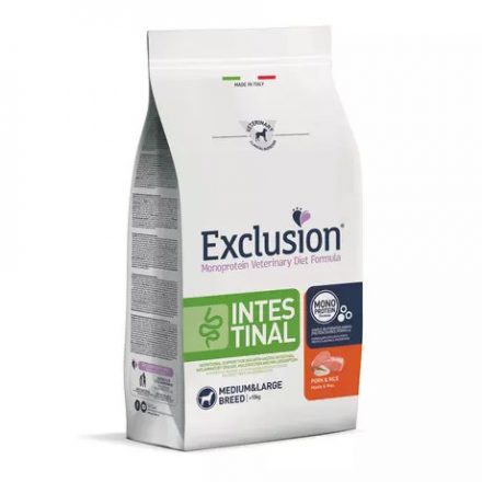 Exclusion Canine Intestinal Pork & Rice Medium & Large Breed 2kg