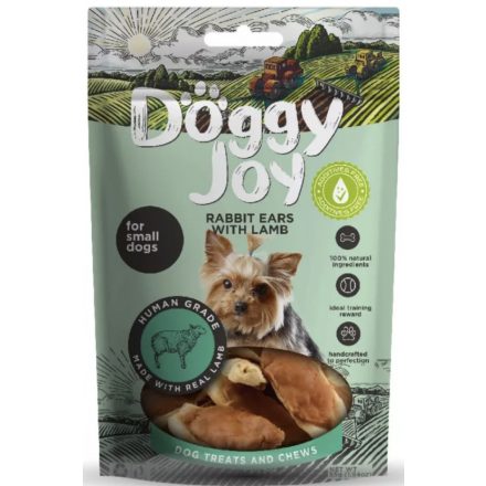 Doggy Joy Bárányhússal töltött nyúlfül kistestű kutyáknak 55g